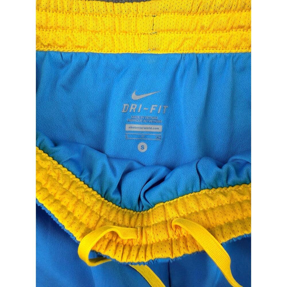 Nike Dri-Fit Women's Size Small Livestrong Tempo‎ Running Shorts Blue Lined - Picture 3 of 10
